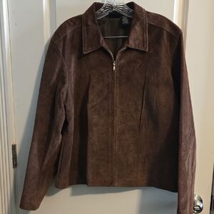 Sonoma Brown Leather Jacket